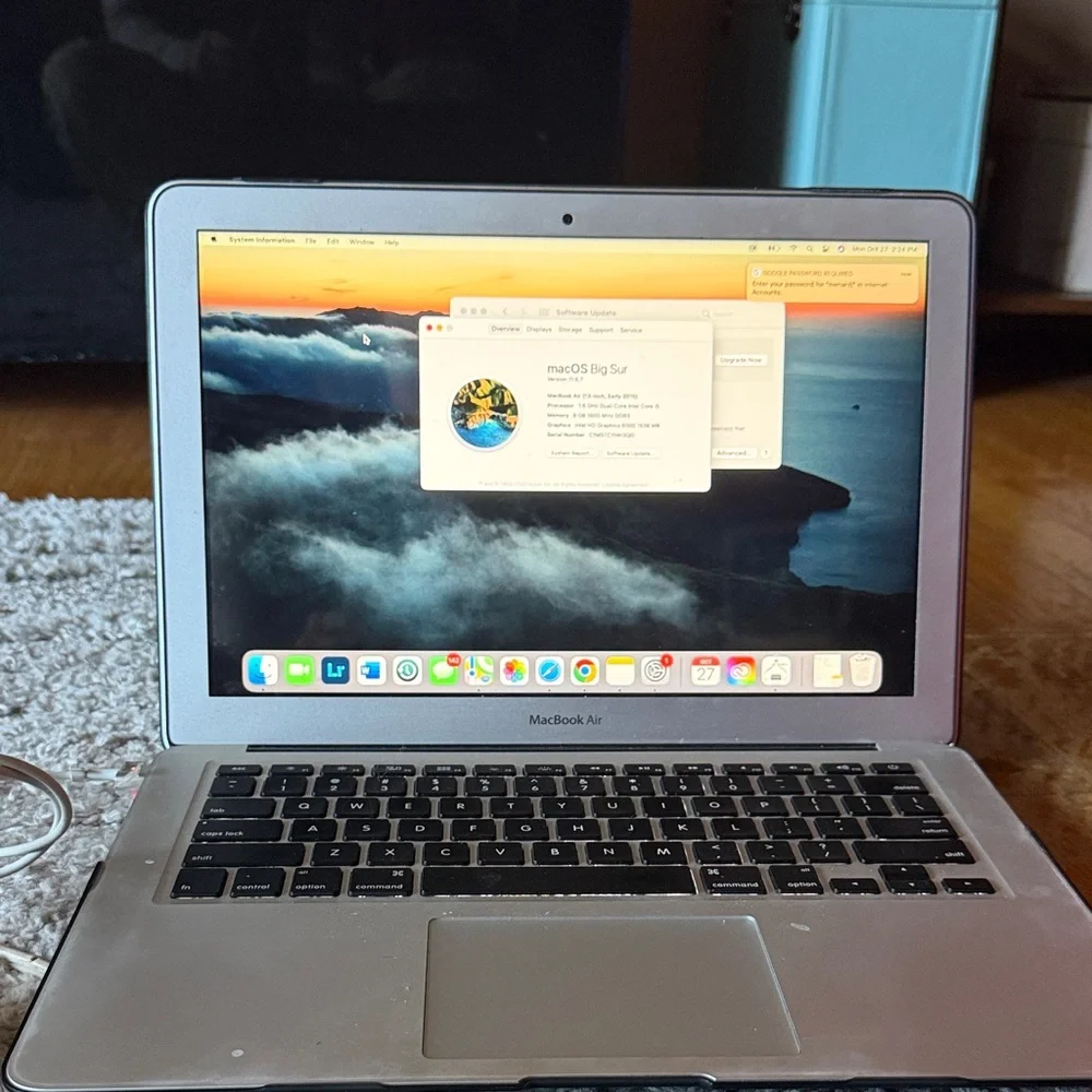 Apple MacBook Air with Silver Finish
